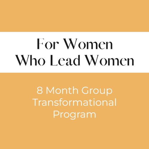 For Woman Who Lead - Payment Plan